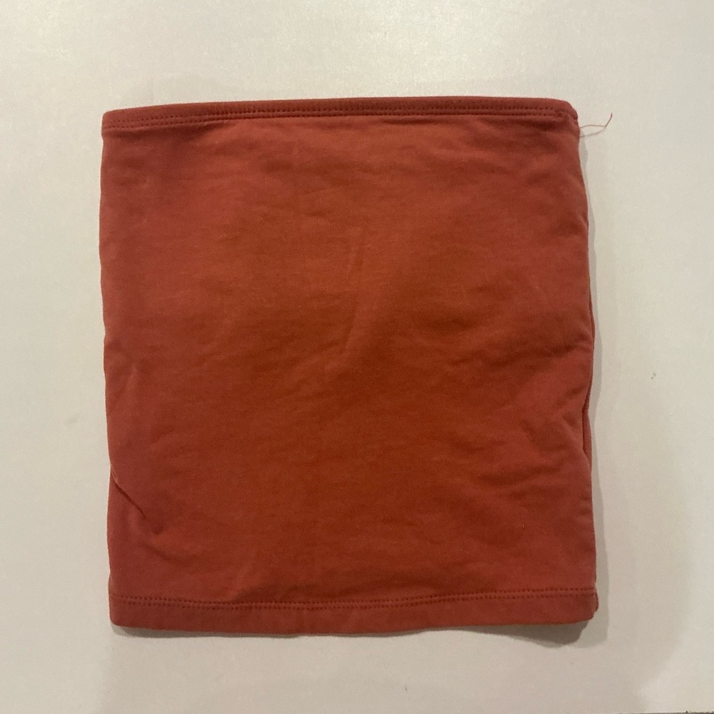 Elegant Rust tube top